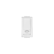 TOT Elettric T1 828 Presa Telefonica Bianca  RJ11 Compatibile Bticino Living TOT828B