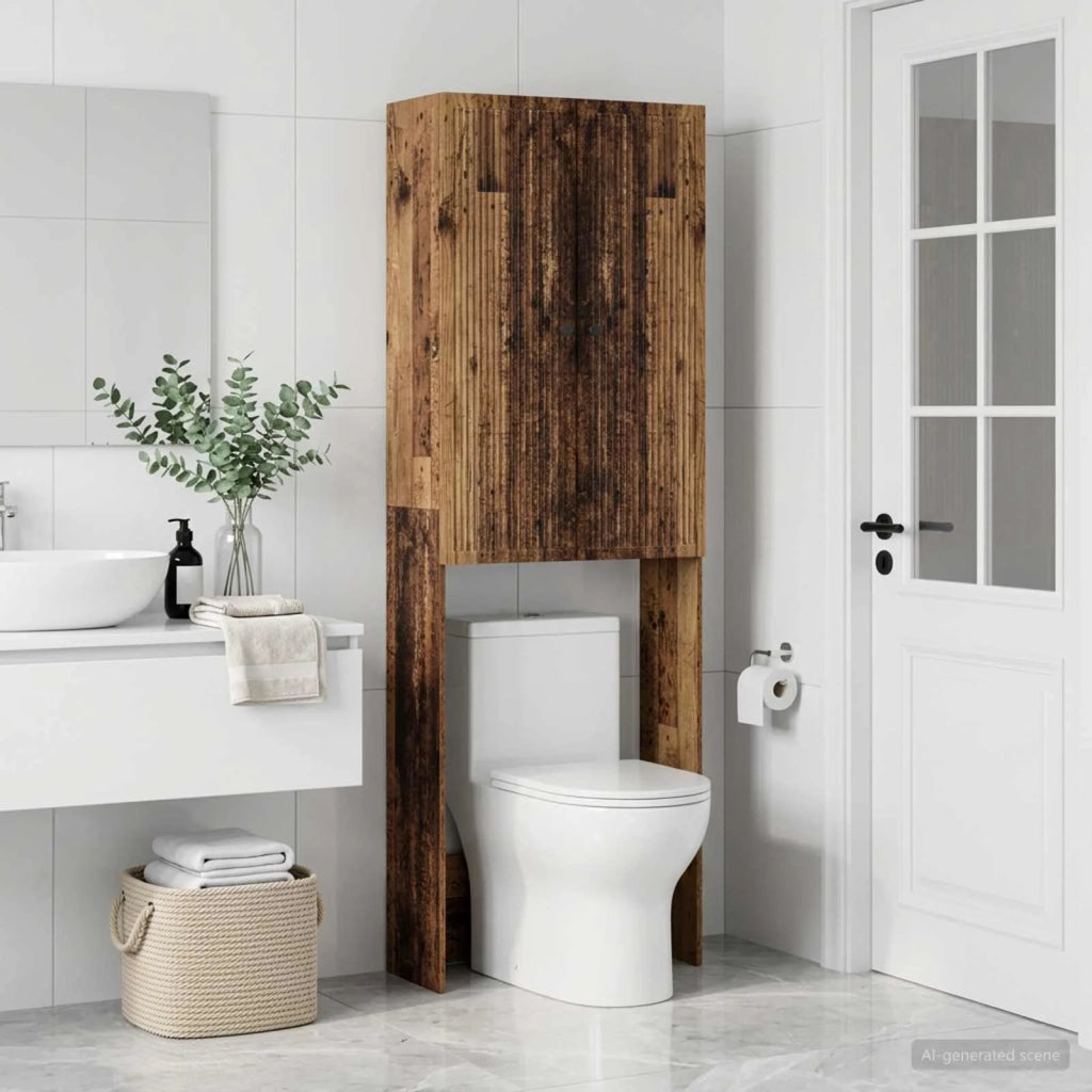 Mobile Bagno EDE Legno antico 66 x 25,5 x 190 cm 896043