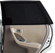 Zonwering Auto Universale - Verduisterante - 2 Pezzi - Protezione UV - Protezione dalle Zanzare e dalla Polvere - Tela di Alta Qualità - Misura Universale 63 x 54 cm - Zonwering per Finestre