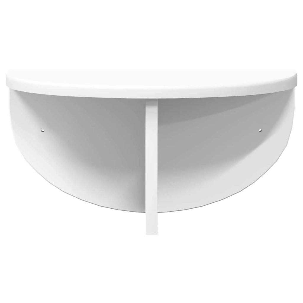 Scaffale da parete Bianco 38 x 19 x 19 cm Legno multistrato 891408