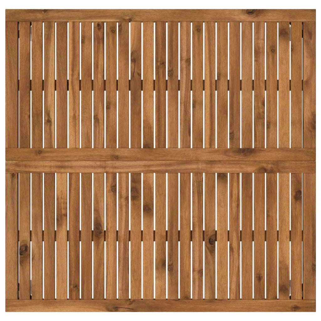 Tavolino da salotto Naturale e Bianco 100 x 100,5 x 45 cm 901290