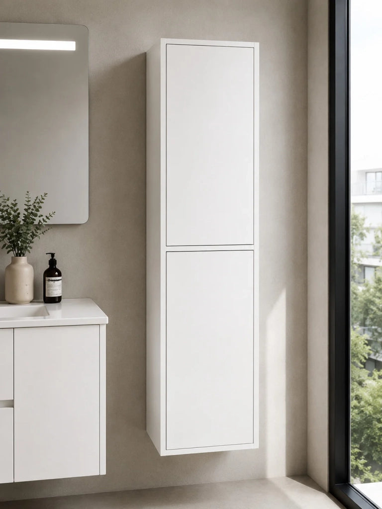 Mobile bagno con lavabo ORIGENBATH RIBERA senza specchio 70x45 cm bianco con colonna