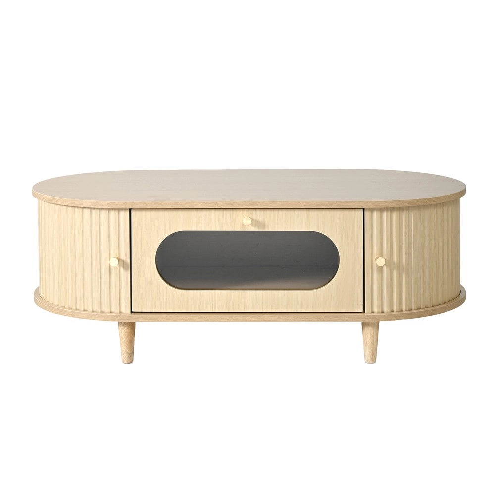Tavolino da Caff¨¨ con Cassetto e Ripiano ¨C MINIMAL ¨C Legno, 100x50x36