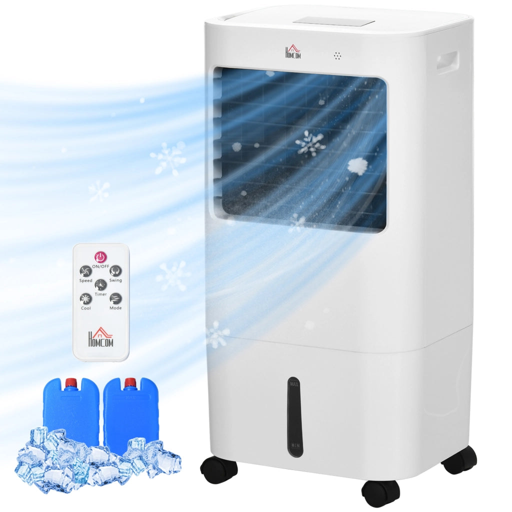 Condizionatore Portatile Silenzioso ¨C zephmum ¨C Bianco 32x37x74 cm LED Telecomando