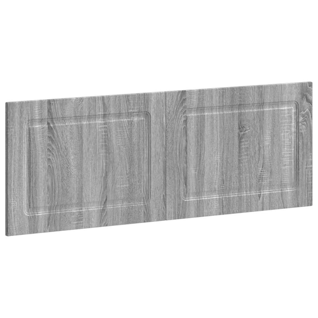 Testiera da Muro UTRECHT Sonoma grigio Legno ingegnerizzato 897841