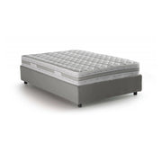 Abici, Letto Piazza e Mezza Materasso Incluso Made in Italy, Grigio