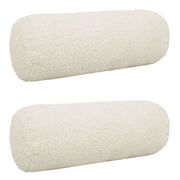 Federa 2 pcs HEERLEN Crema Ø 15 x 40 cm Bouclé 923267