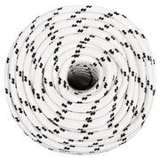 Corda | Fune Intrecciata per Barca Bianca 14 mm x 25 m Poliestere