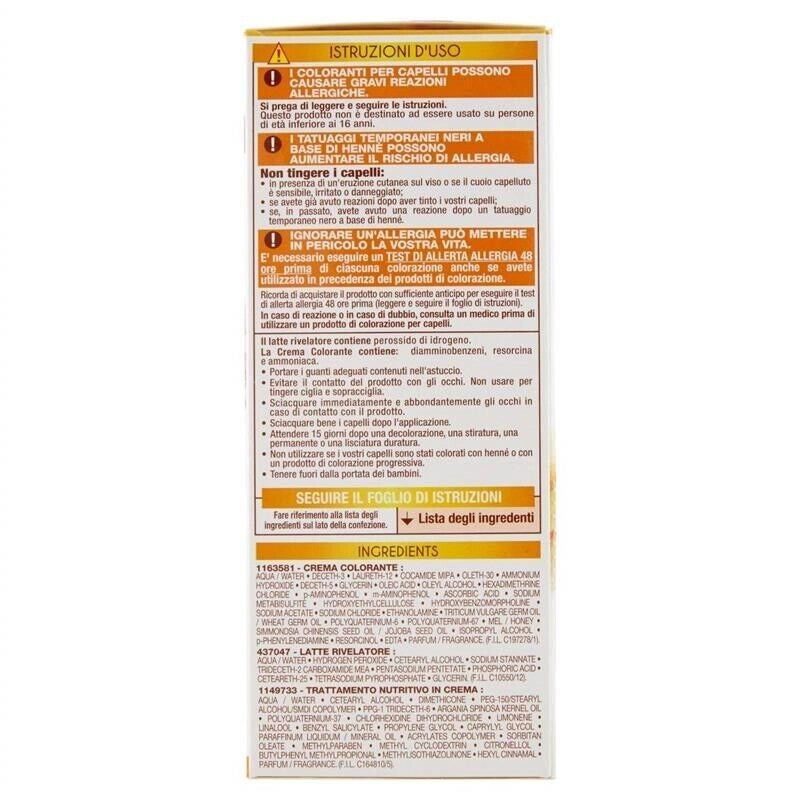 GARNIER BELLE COLOR 2 BIONDO COPRE I CAPELLI BIANCHI E NUTRE PER UN RISULTATO NATURALE
