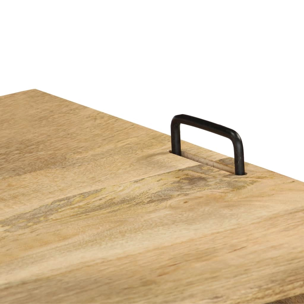 Pratico mobile porta TV/credenza di design in legno massello di mango 110 cm 2502133