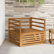 2 Pezzo Divano da esterno-Divano da Giardino-Sofa da giardino Naturale 269668
