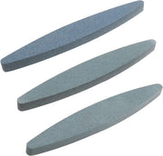 Set di 3 Pietre di Affilatura a Forma di Gomito per Coltelli, Accette e Asce - 120/150/240 Dimensione della Granulazione
