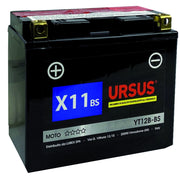 BATTERIA AVVIAMENTO MOTO URSUS  X11 BS 11 Ah mm. 151x69x130 h