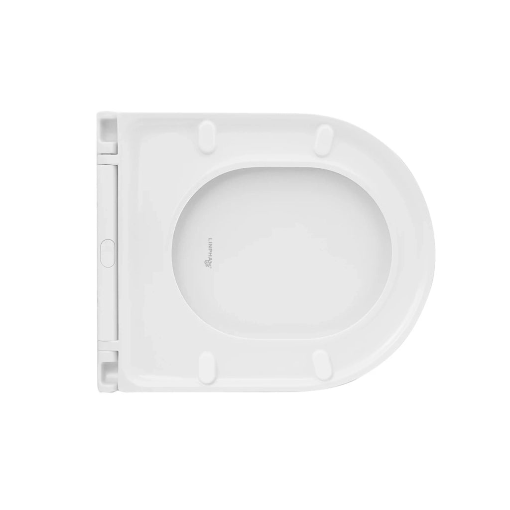 Sedile WC Magnolia Soft Close LINPH bianco lucido