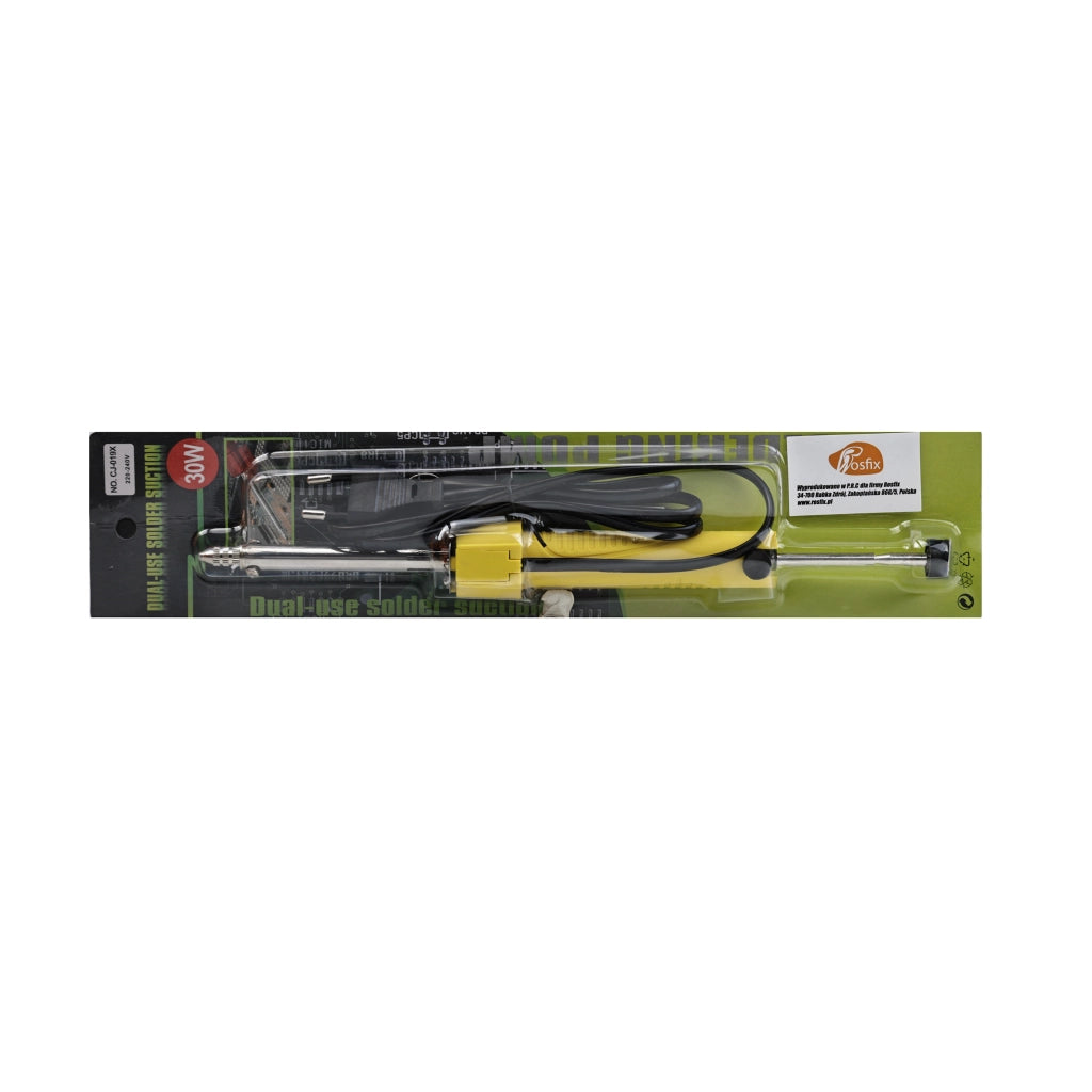 Aspiratore Elettrico per Saldatura 30W – Alta Potenza e Precisione | 220-240V, 300°C | Ideale per Componenti Elettronici
