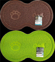 TAPPETINO PVC ONDULATO CM.46X26 IN COLORAZIONE ASSORTITA OKX