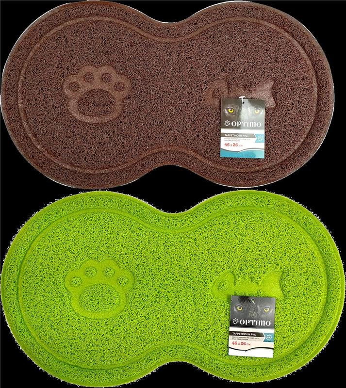TAPPETINO PVC ONDULATO CM.46X26 IN COLORAZIONE ASSORTITA OKX