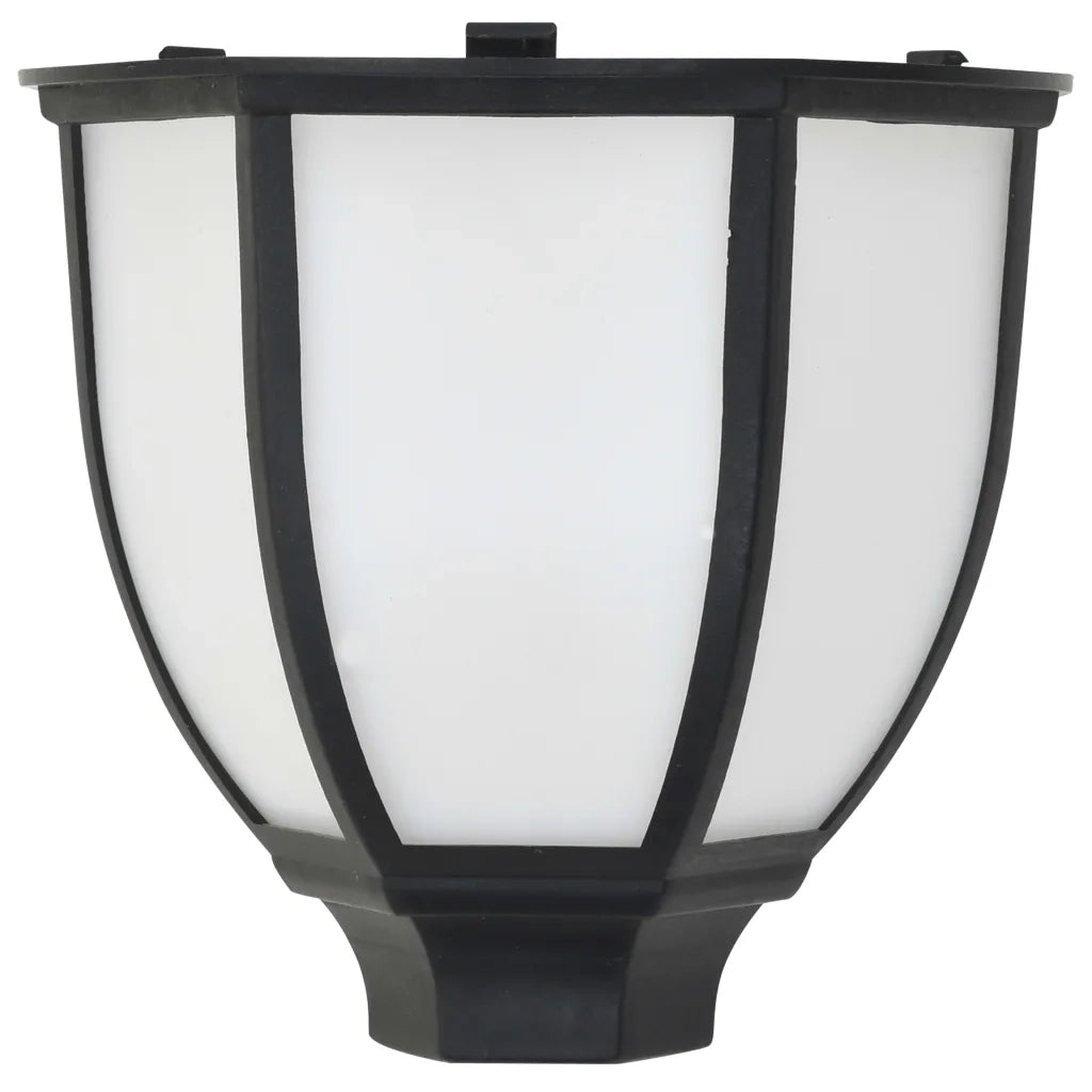 Lampade Solari da Esterno 6 pz LED Nere CFW3639876