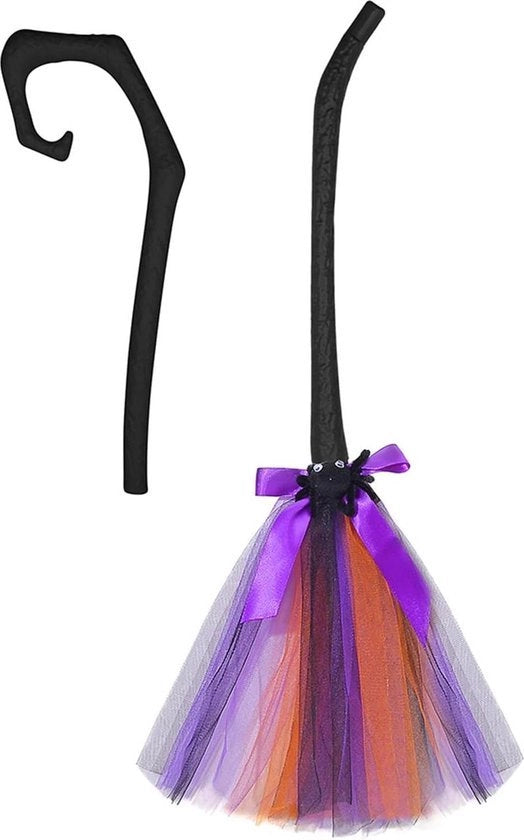 Assegai da Halloween da 97 cm con manico ripiegabile - accessori da Halloween per bambini e adulti - decorazioni da festa per Halloween