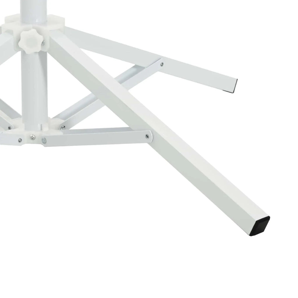 Supporto Parasol Bianco Acciaio per 25-32 mm Palo 42010378