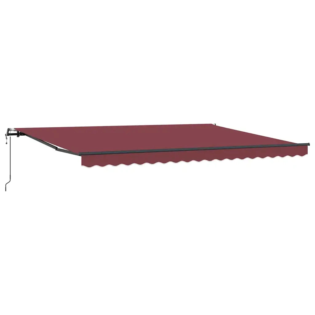 Tenda da Sole Retrattile Automatica Bordò 450x300 cm 3310191