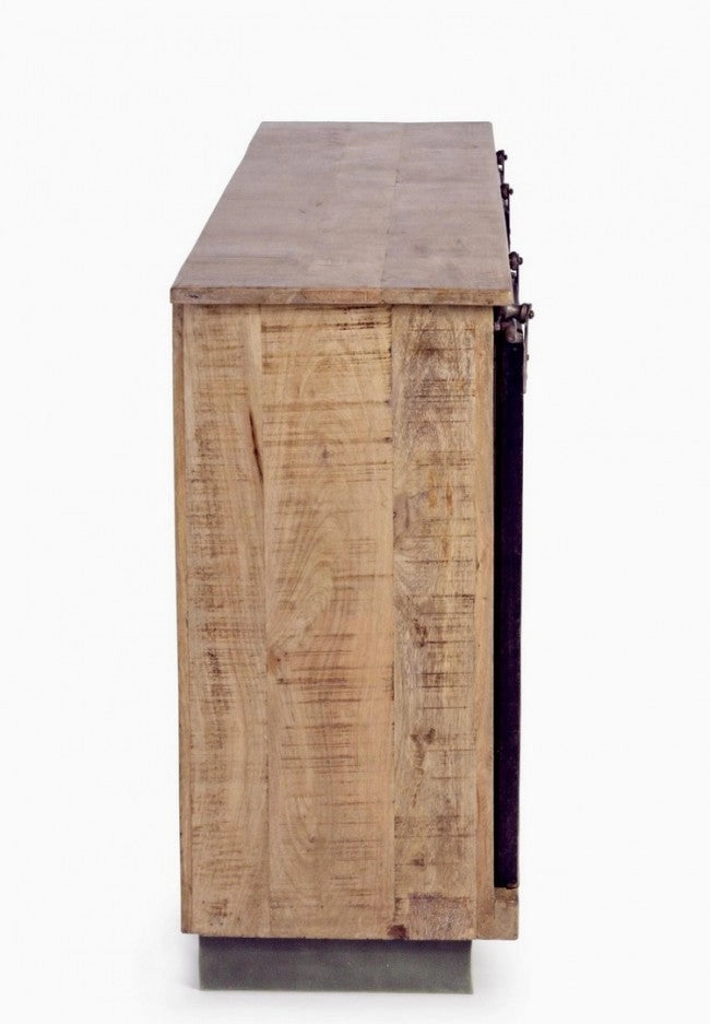 Credenza 2 Ante 3 Cassetti Tudor in Legno