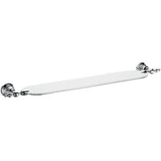 Mensola Bagno Melrose 20 Ottone Antico Vetro Satinato - Fir Italia