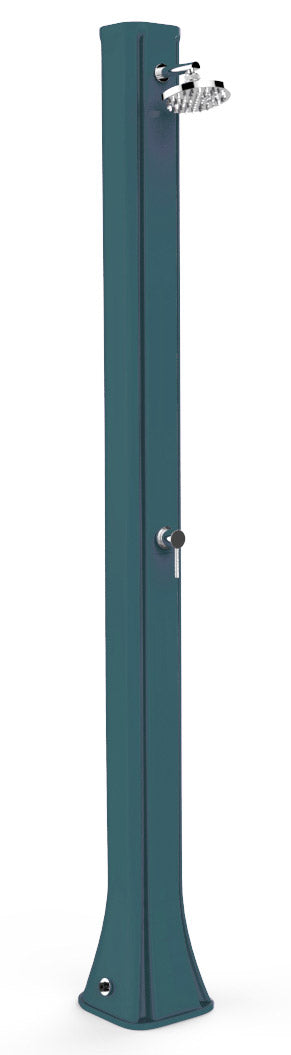 Doccia Solare da Giardino 40L Miscelatore Arkema Big Happy Five Blue Ocean