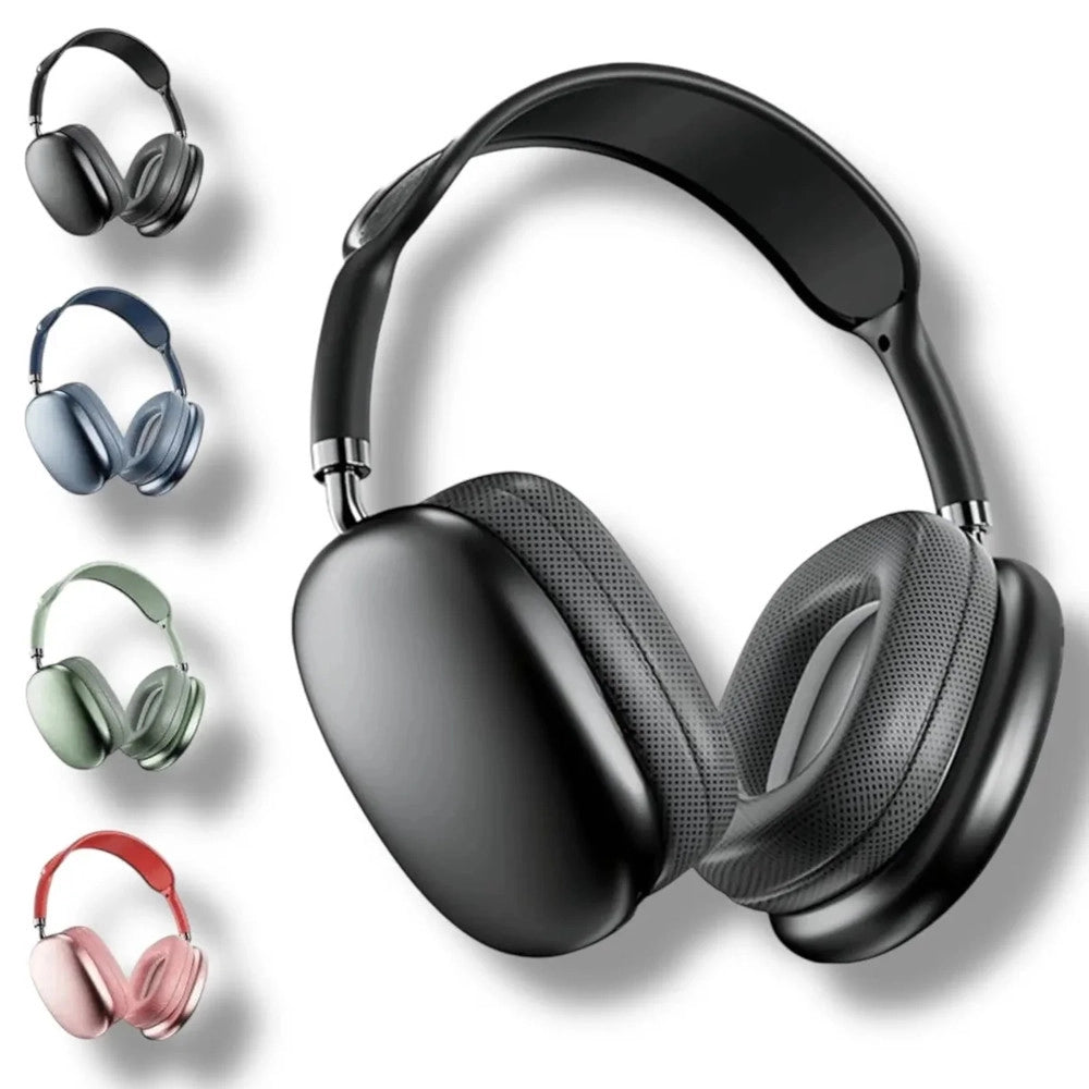 Trade Shop - Cuffie Bluetooth Wireless A Padiglioni P9 Ricaricabili Microfono Senza Fili Pc Smartphone -