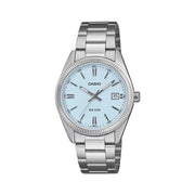 Orologio casio utp 1302pd 2a2vef silver e blue