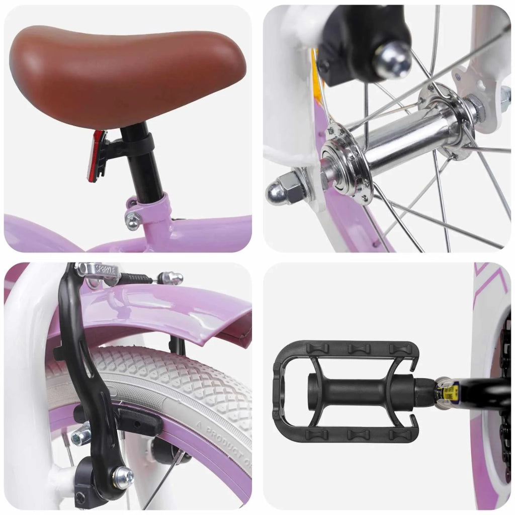 Bicicletta per Bambini 14 Pollici per bambini da 3 a 5 anni