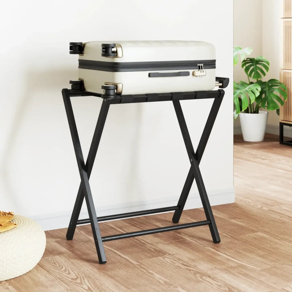 Portabagagli Nero 68,5x38x58 cm in BambÃ¹cod mxl 118241