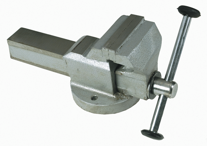 Morsa da banco in acciaio fissa maurer mm 100