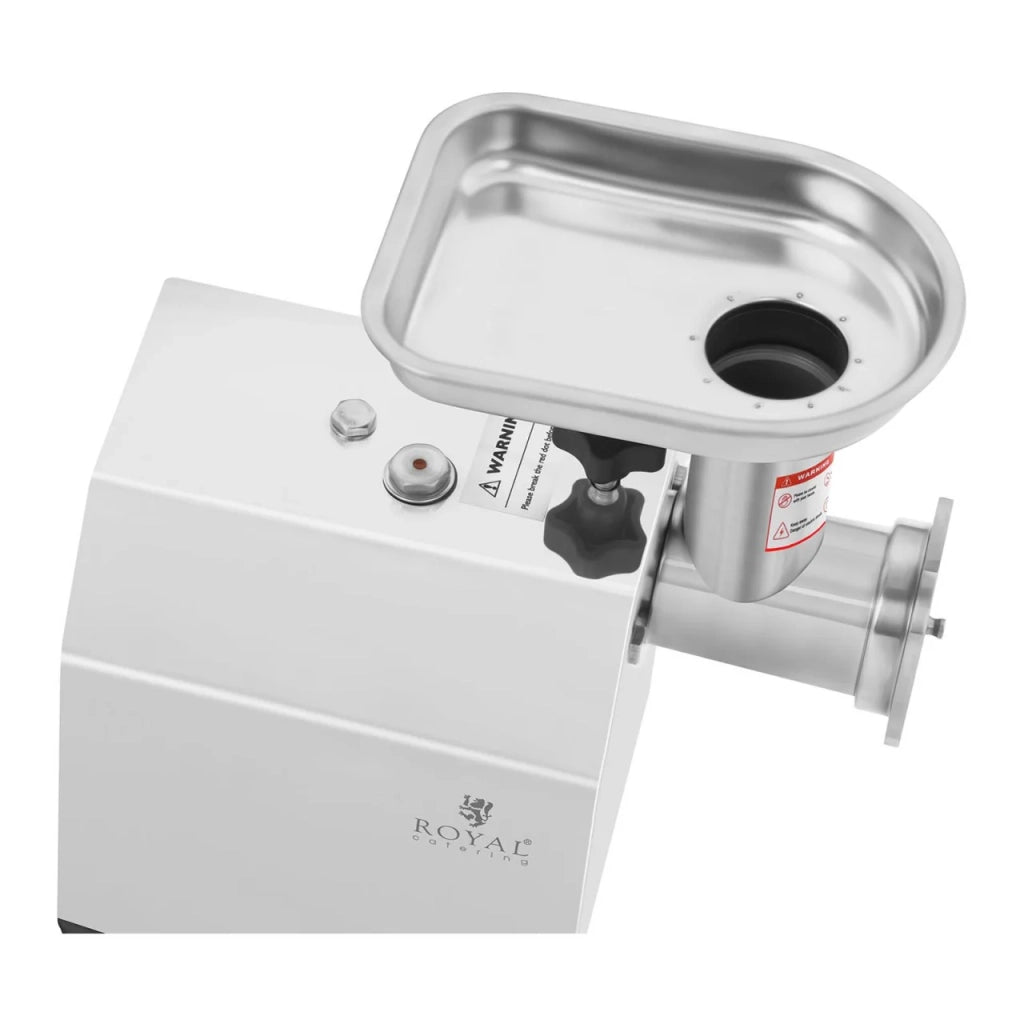 Tritacarne in acciaio inox con funzione reverse capacità 70 kg/h potenza 600 watt 14_0001956