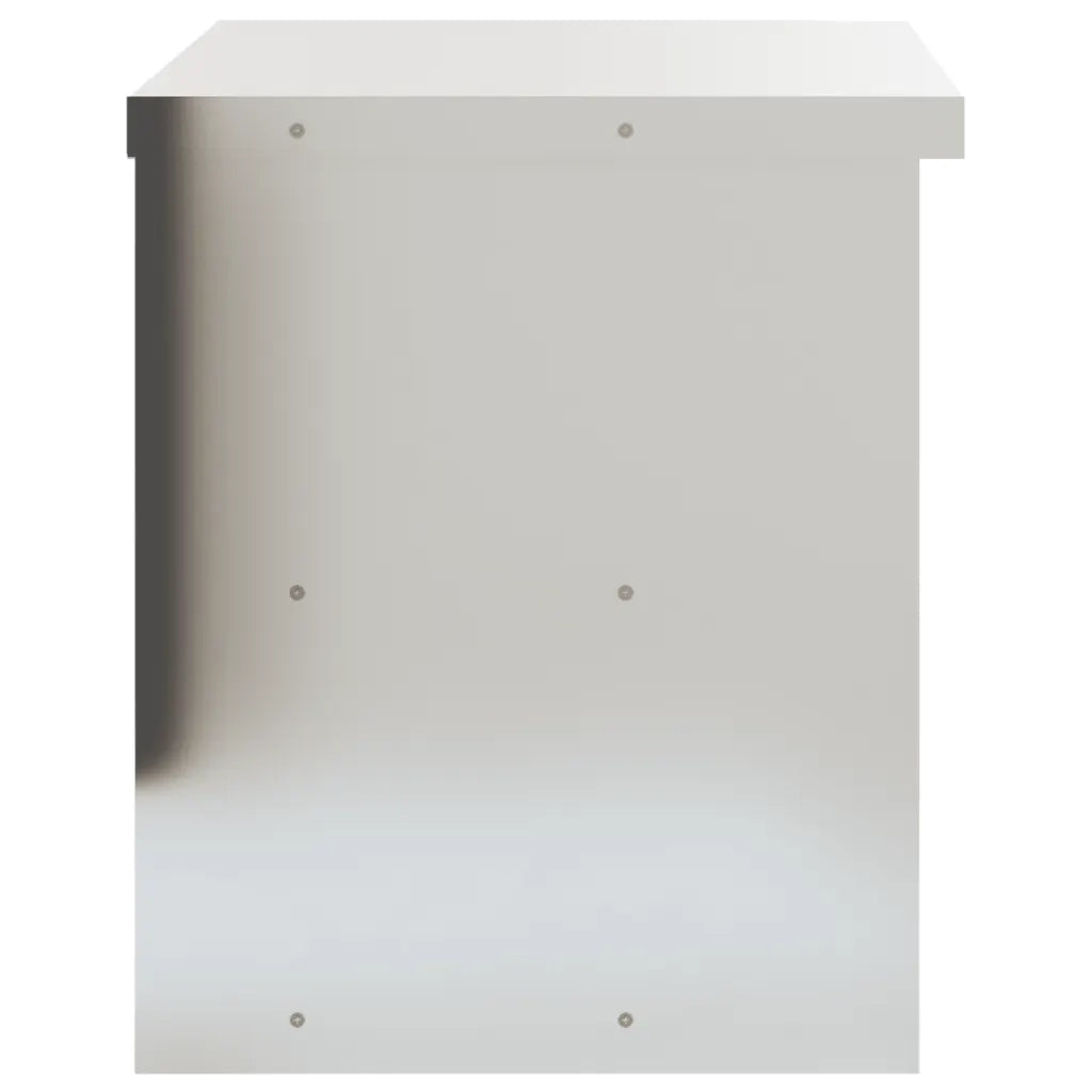 Mobile Cucina da Parete con Ripiano in Acciaio Inossidabile