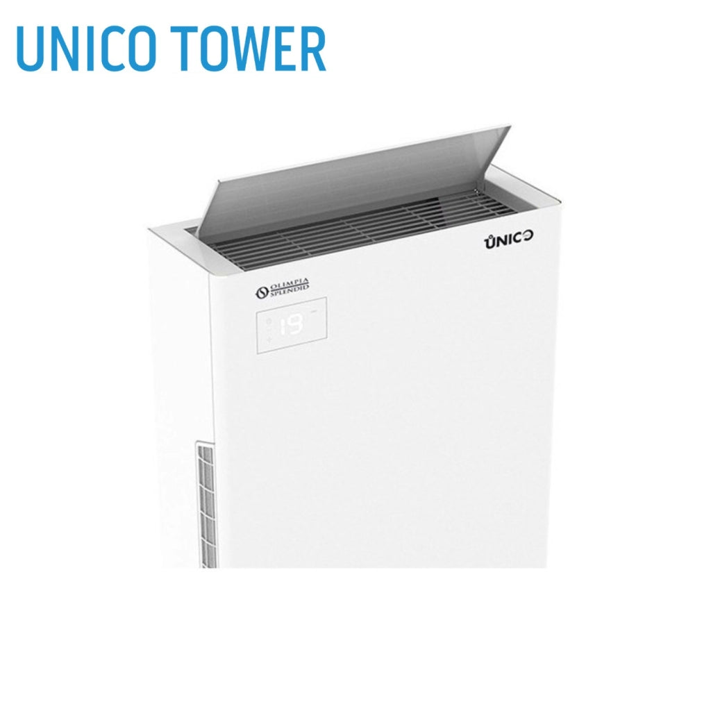 Condizionatore Senza unità Esterna Olimpia Splendid UNICO TOWER 25 HP RVA 9000 Btu R-410 Wi-Fi Optional