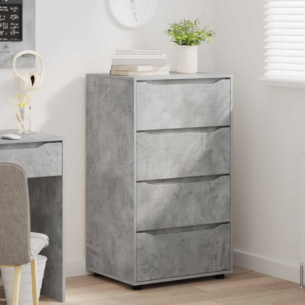 Armadi di Stoccaggio Grigio cemento 60 x 48 x 105 cm 3406238