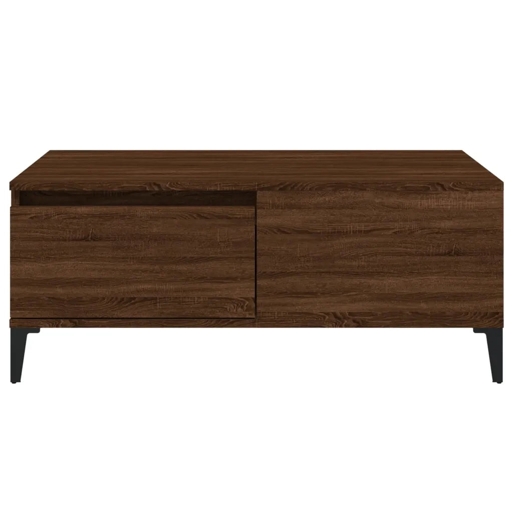 Tavolino da Salotto Rovere Marrone 90x50x36,5 cm in Multistrato 821123