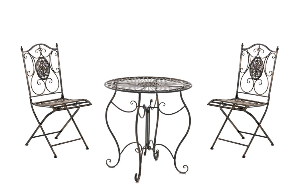 Set Mobili da Giardino Aldeano bronzo