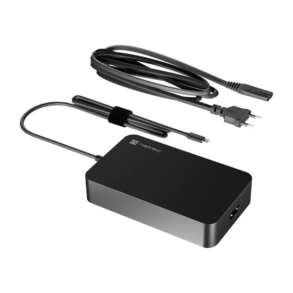 NATEC CARICATORE ALIMENTATORE GRAYLING USB-C 90W