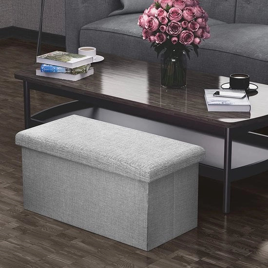 Banco con spazio di stoccaggio - 38D x 38P x 78A centimetro