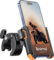 Supporto per smartphone per motocicletta con rilascio rapido - supporto universale per smartphone per bicicletta - compatibile con iPhone e Samsung - 47-7