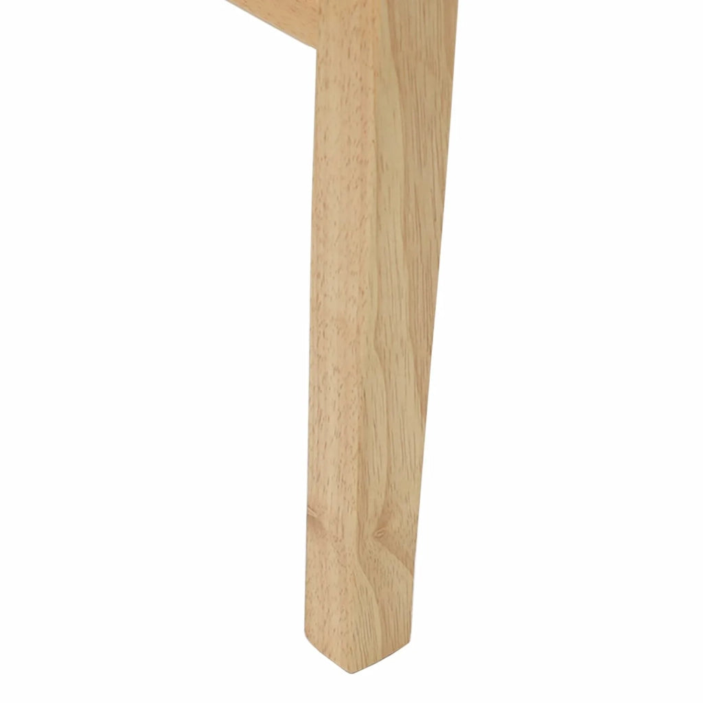 Sedie da pranzo 2 pcs Naturale 43 x 54 x 89 cm