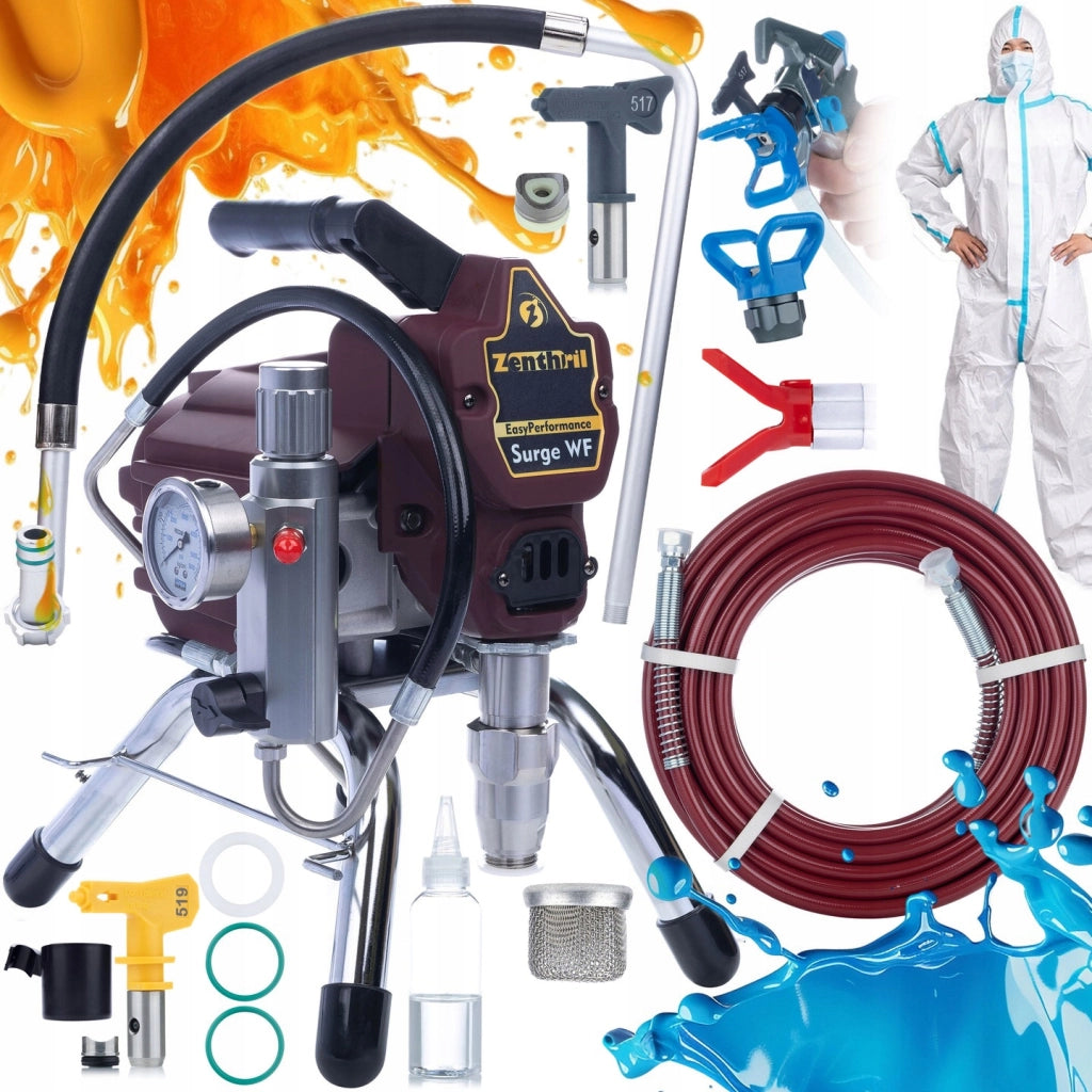Agitatore per Verniciatura Zenthril Surge WF 1800W 20MPa 0