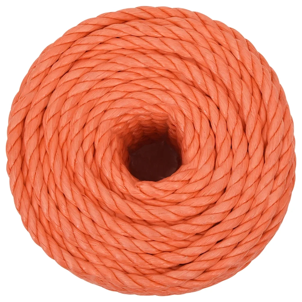 Corda da Lavoro Arancione 14 mm 50 m in Polipropilene 152944