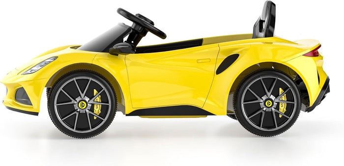 Macchina Elettrica per Bambini Licenza Ufficiale Lotus Emira 12V 4,5Ah Giallo