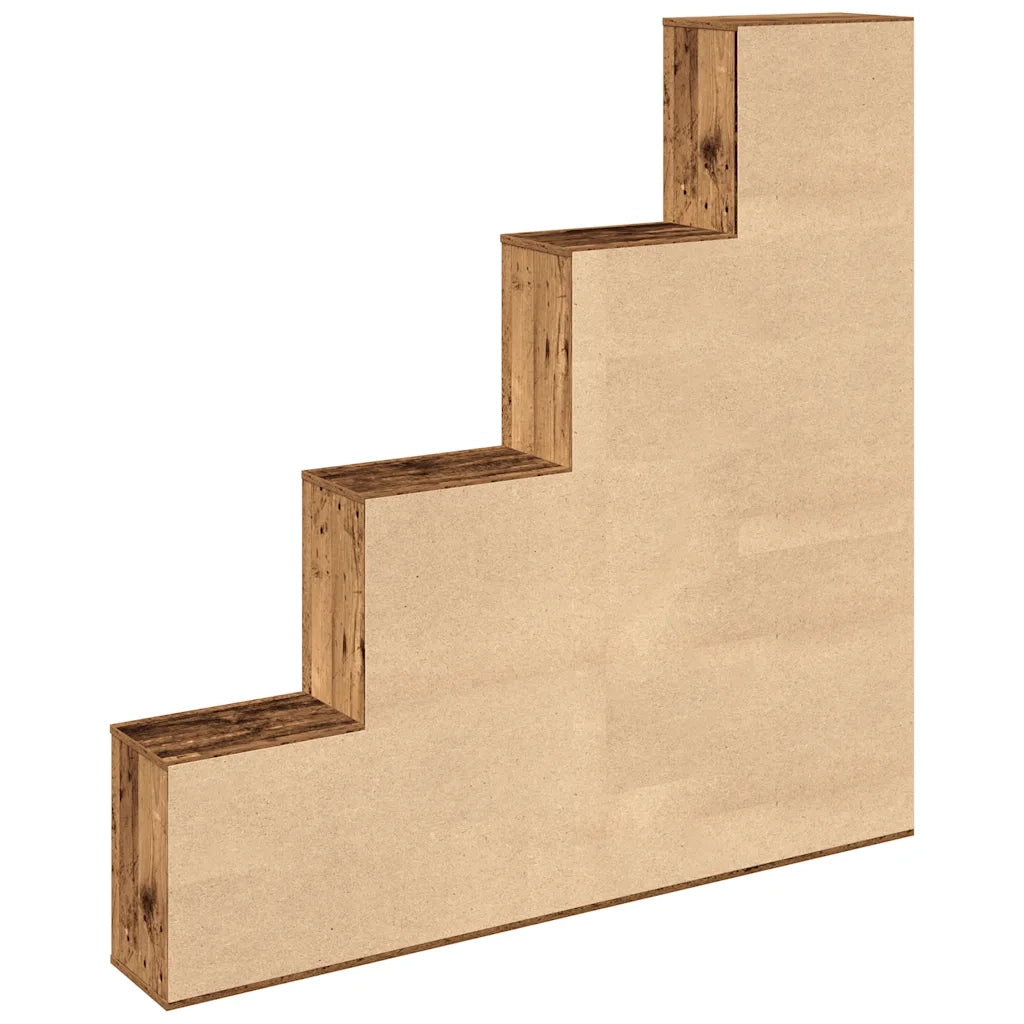 Libreria-Scaffale per Libri-Mobile di Stoccaggio Legno Antico 157x24x160 cm in Legno Multistrato