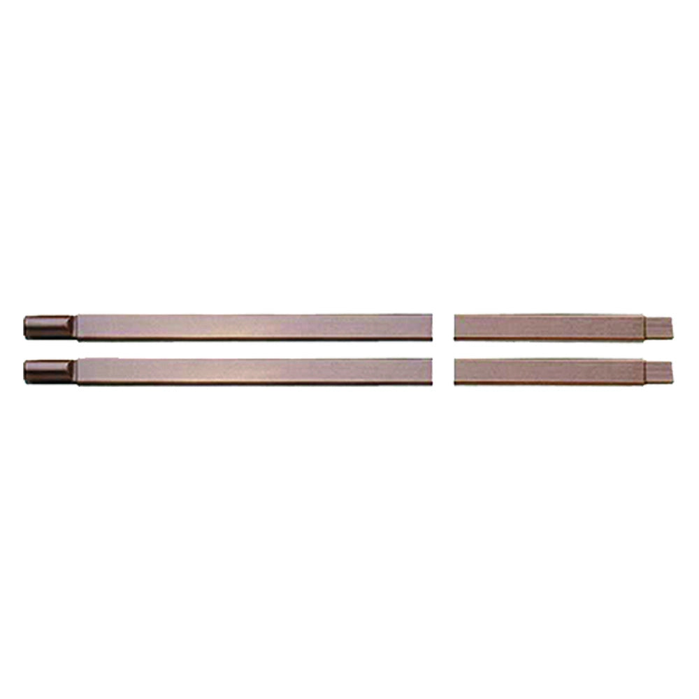 COPPIA ASTE (93291) colore marrone  - MOTTURA