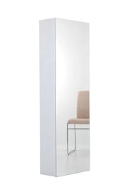 Scarpiera Libreria 5 Ripiani in Melaminico 52,5x23x160cm TFT Sc Bianca Specchio