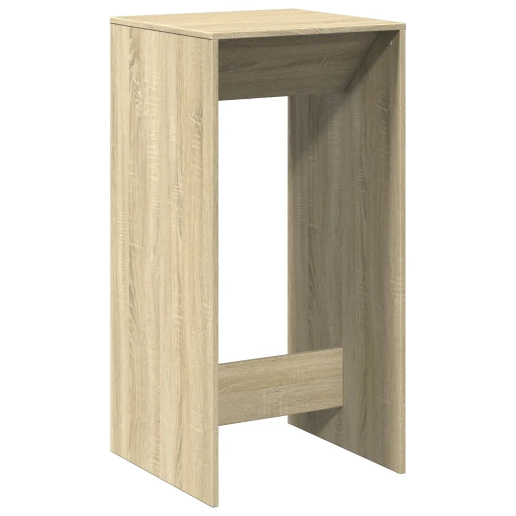 Tavolo da Bar Rovere Sonoma 51x50x103,5 cm in Legno Multistrato